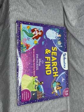 Skillmatics Disney Princess Search & Find Write and Wipe Activity Mats